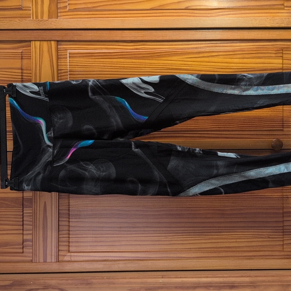 Victoria Secret Pink Multicolor Graphic Leggings